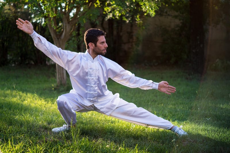 Tai Chi at sunset